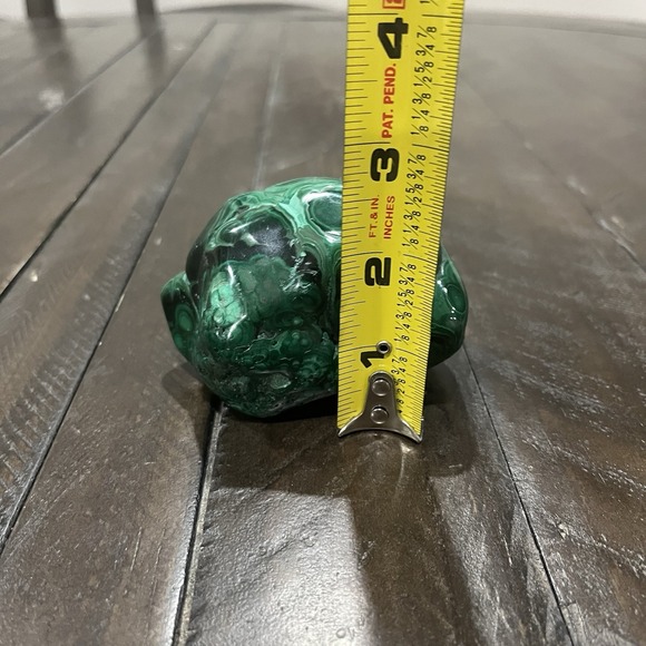 Malachite 1 Lb 6 Oz‎ Bullseye Green Specimen Sample Rock Semi-polished  US Ship - Picture 6 of 7